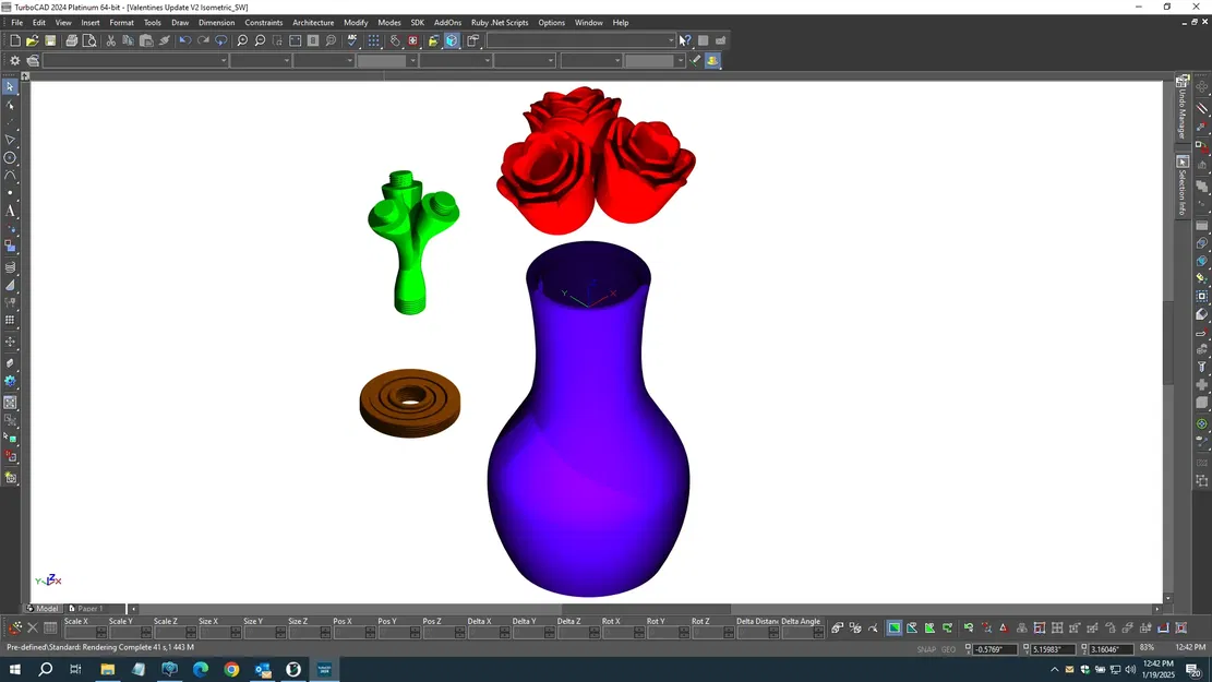 Bộ hoa Valentine - Bộ sưu tập hoa xuân - Image 6