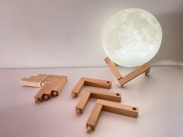 Đế đơn giản cho đèn mặt trăng in 3D - Image 3