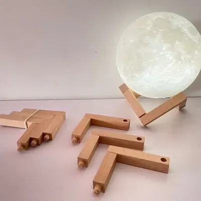 Đế đơn giản cho đèn mặt trăng in 3D