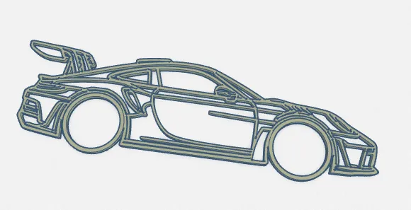 Porsche GT3 RS - Mô hình xe đua thể thao tinh xảo - Image 1