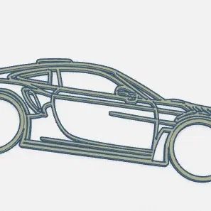 Porsche GT3 RS - Mô hình xe đua thể thao tinh xảo