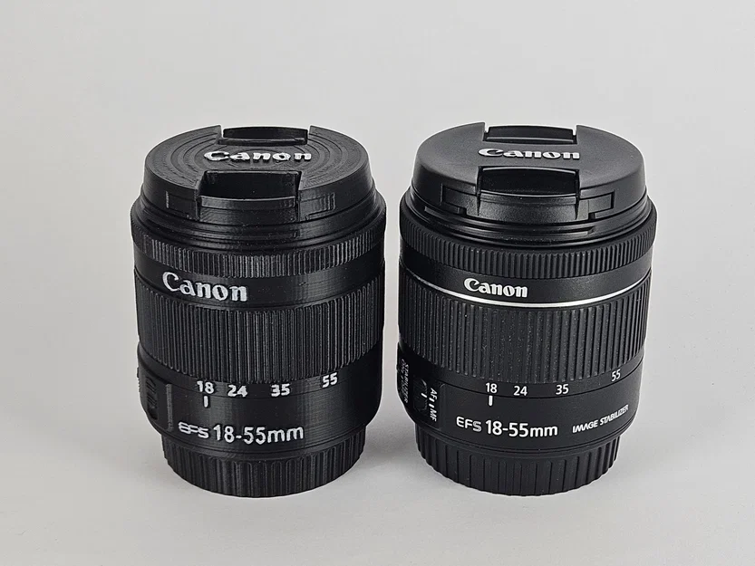 Hộp đựng ống kính Canon EF-S 18-55mm và giá đỡ bút - Image 6