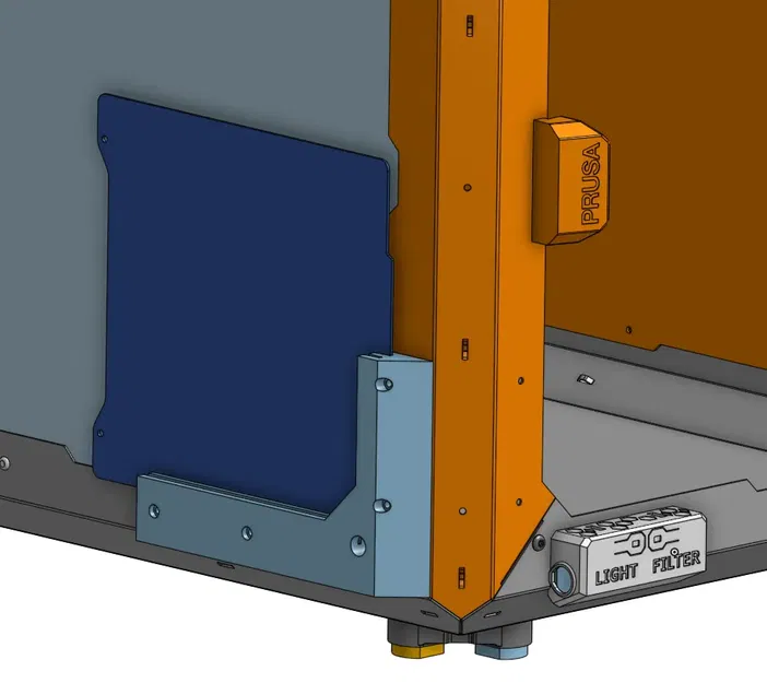 Giá đỡ tài liệu cho hộp đựng Prusa Mini chính thức - Image 2