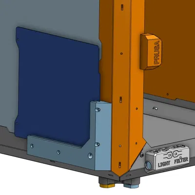 Giá đỡ tài liệu cho hộp đựng Prusa Mini chính thức