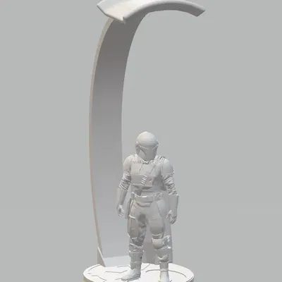 Giá đỡ tai nghe The Mandolorian từ Star Wars