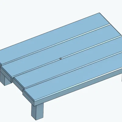 Bàn TTRPG 2x3 in PLA cho trò chơi bàn giấy