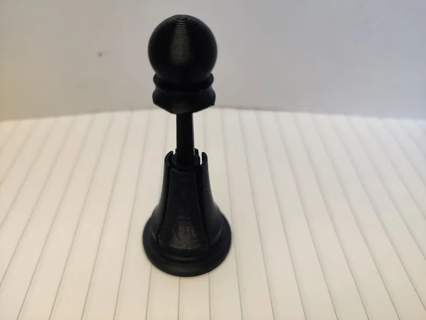 Quân cờ vua gập lại với cánh có thể mở rộng - Image 3