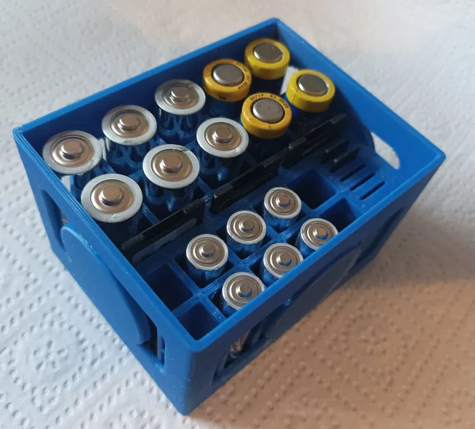 Hộp chứa pin AA và AAA cùng thẻ nhớ kích thước khác nhau - Image 1