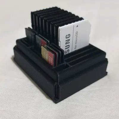 Giá đỡ thẻ nhớ SD và MicroSD 12 ngăn của Kyle Ireland