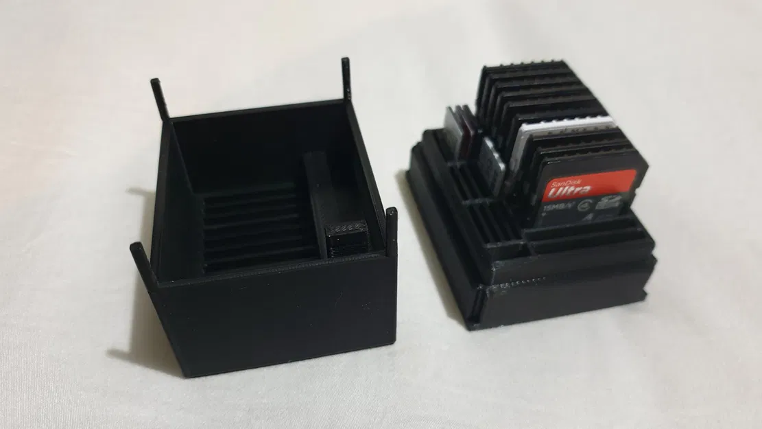 Giá đỡ thẻ nhớ SD và MicroSD 12 ngăn của Kyle Ireland - Image 5