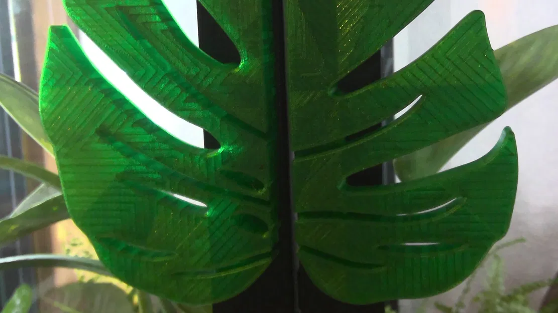 Tay cầm Monstera cho tủ Ikea Milsbo - Image 1