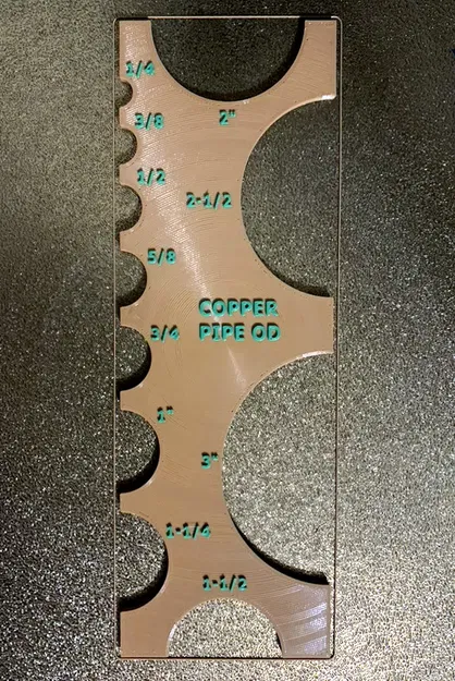 Thước đo đường kính ống đồng UFS-105, đo bên ngoài - Image 1