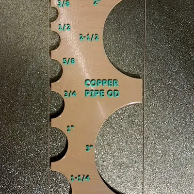 Thước đo đường kính ống đồng UFS-105, đo bên ngoài