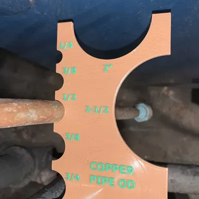 Thước đo đường kính ống đồng UFS-105, đo bên ngoài