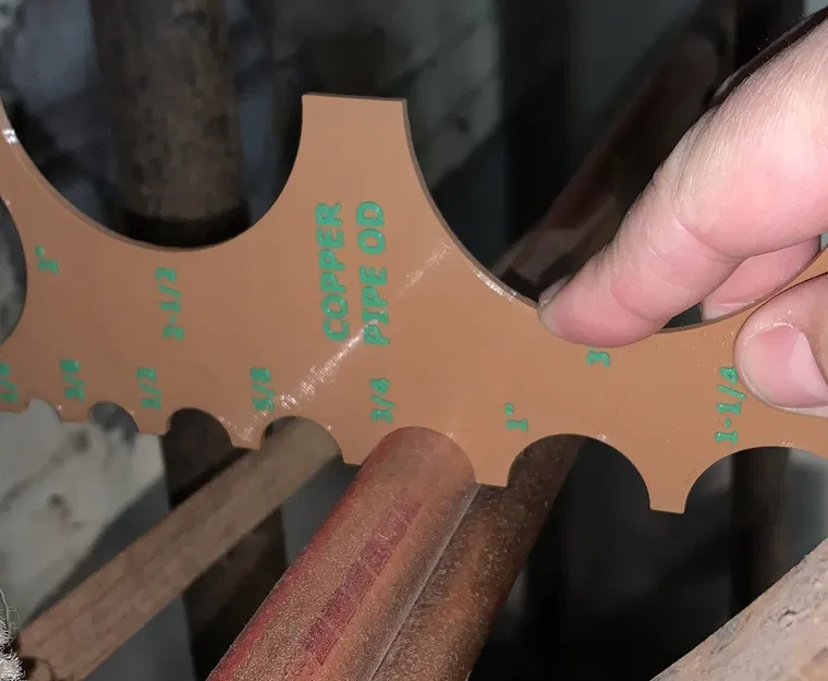 Thước đo đường kính ống đồng UFS-105, đo bên ngoài - Image 3