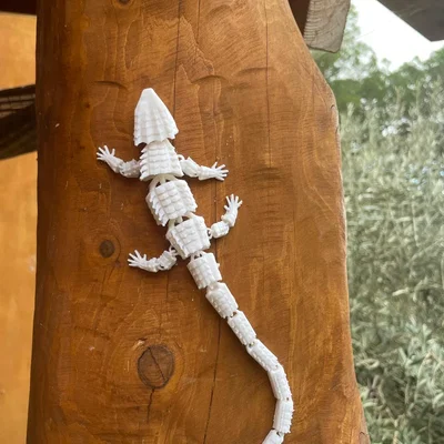 Thằn lằn khớp nối độc đáo cho trang trí nội thất