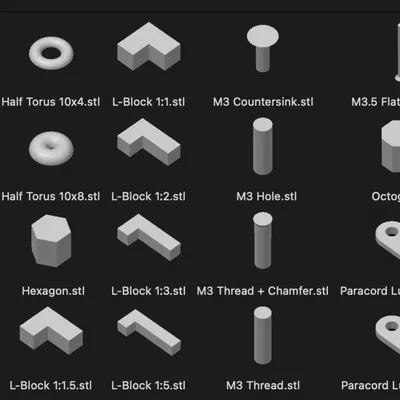 Hình dạng sáng tạo cho PrusaSlicer và OrcaSlicer