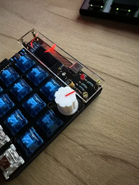 Núm điều chỉnh cho Encoder EC11 với Trục Bằng - Image 1