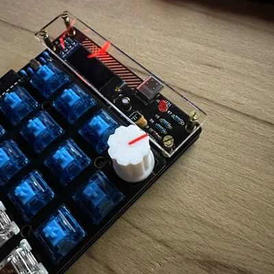 Núm điều chỉnh cho Encoder EC11 với Trục Bằng