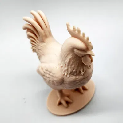 Mô hình gà mini đứng độc lập cho trang trại