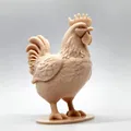 Mô hình gà mini đứng độc lập cho trang trại - Thumbnail 3