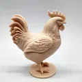 Mô hình gà mini đứng độc lập cho trang trại - Thumbnail 4