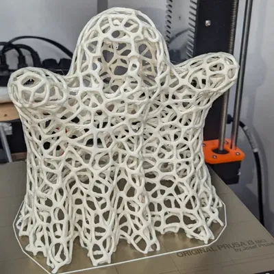 Trang trí ma Voronoi cho Halloween