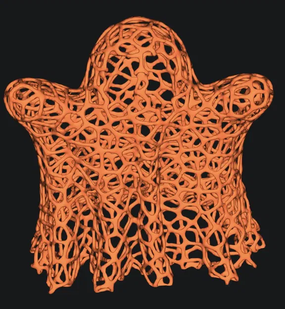 Trang trí ma Voronoi cho Halloween - Image 5