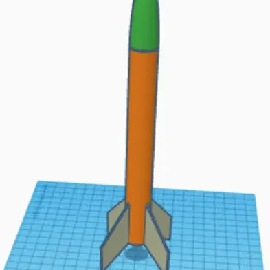 Tên lửa mô hình một tầng sử dụng động cơ A-C