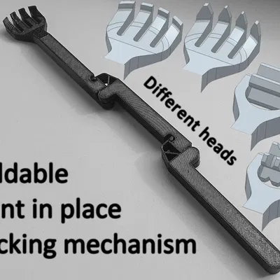 Máy cào lưng gập gọn tiện lợi