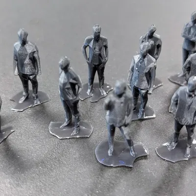 Gói 276 nhân vật người Low Poly cho mô hình kiến trúc