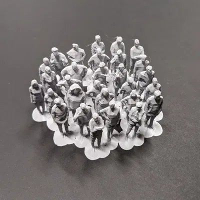 Gói 276 nhân vật người Low Poly cho mô hình kiến trúc