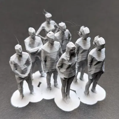 Gói 276 nhân vật người Low Poly cho mô hình kiến trúc