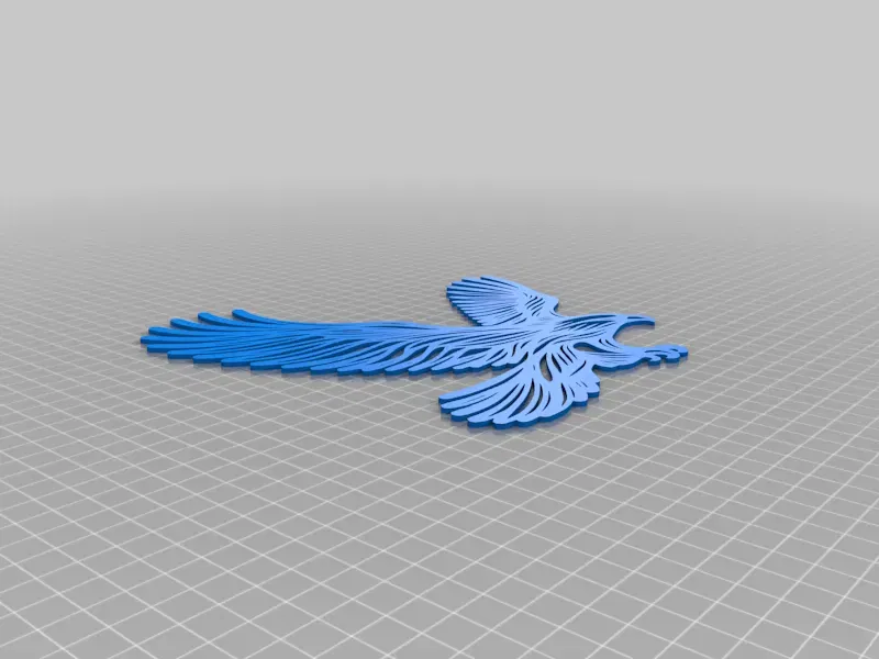 Trang trí tường hoặc bàn hình đại bàng tối giản - Image 7