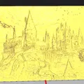 Mô hình Lithophane Hogwarts với xe Ford Anglia nổi tiếng - Thumbnail 2