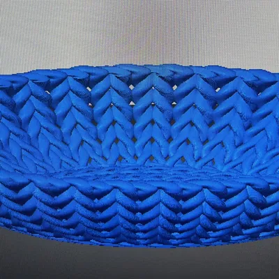 Bát oval đan lát làm điểm nhấn cho bàn cà phê