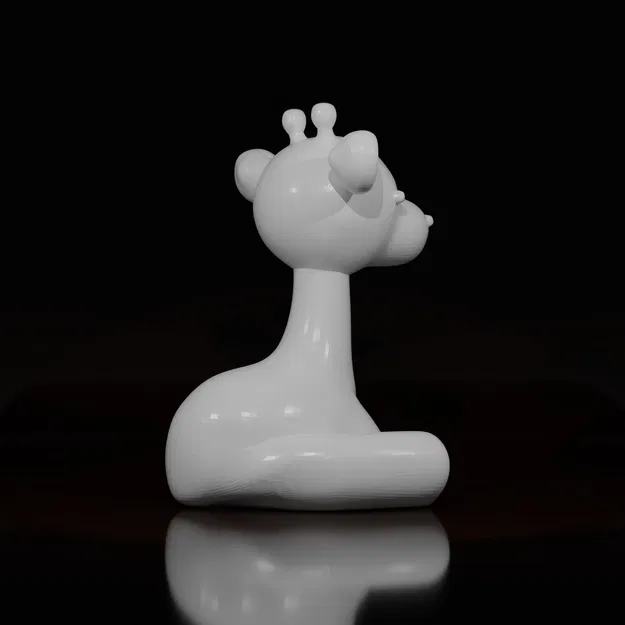 Hươu cao cổ dễ thương ngồi với thiết kế tinh nghịch - Image 5