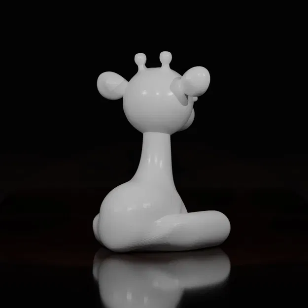 Hươu cao cổ dễ thương ngồi với thiết kế tinh nghịch - Image 6