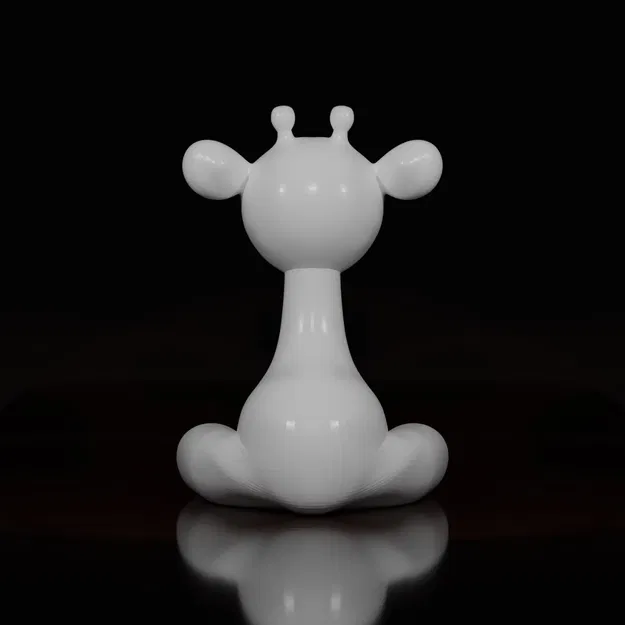 Hươu cao cổ dễ thương ngồi với thiết kế tinh nghịch - Image 7