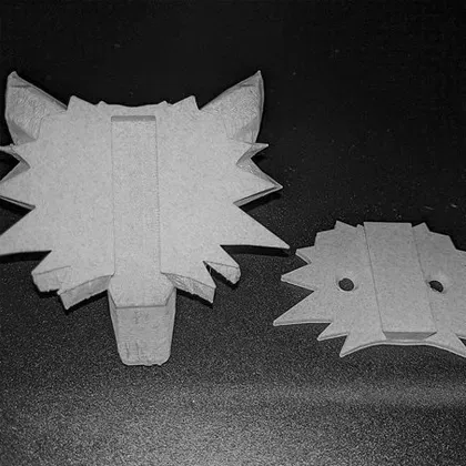 Móc treo chìa khóa/khăn tắm chủ đề Witcher treo tường - Image 4