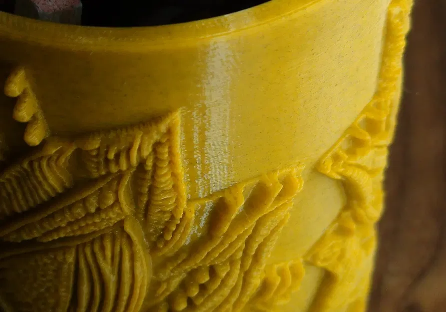 Cốc hoa sen trang trí kiểu Zentangle - Image 2