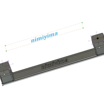 Tay nắm ngăn kéo / tay nắm cửa 180mm