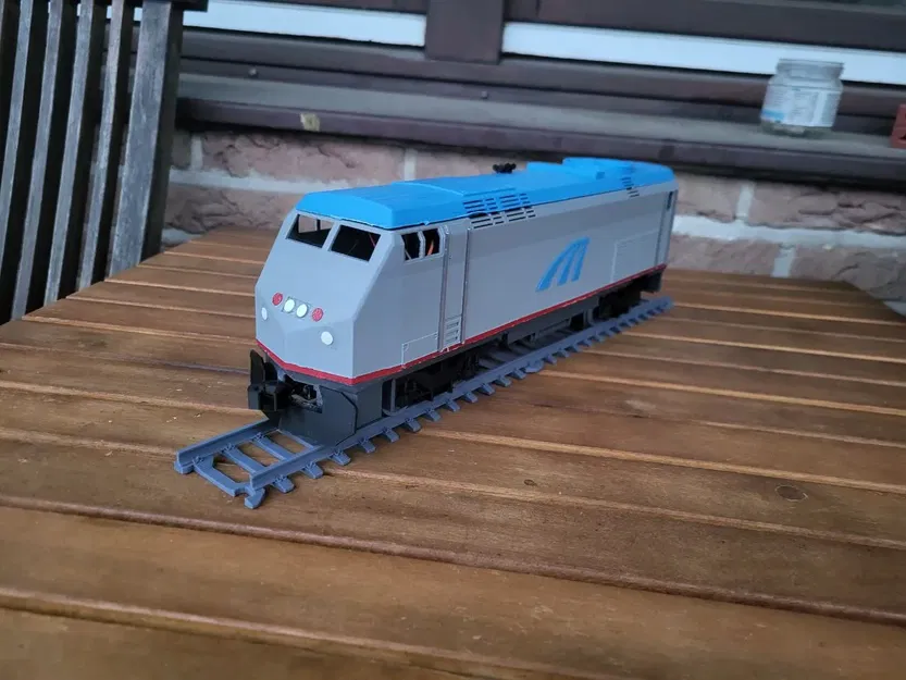 Đầu máy xe lửa Diesel P42 Genisis tương thích O Gauge - Image 1