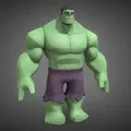 Tượng Hulk trong Disney Infinity 12cm - Thumbnail 1