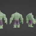 Tượng Hulk trong Disney Infinity 12cm - Thumbnail 3