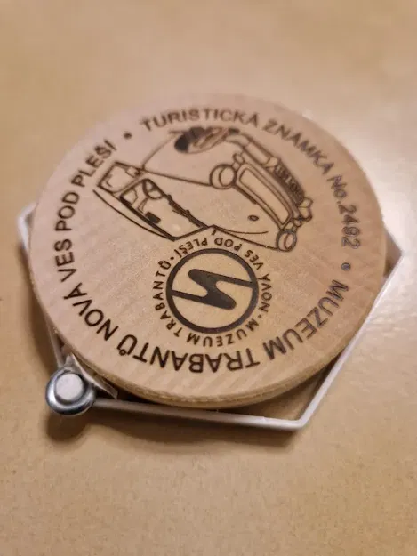 Bảng tường hình lục giác cho huy hiệu du lịch gỗ - Image 2