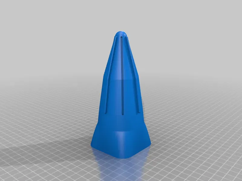 Mô hình máy bay DC-X Delta Clipper với chi tiết dễ in - Image 3