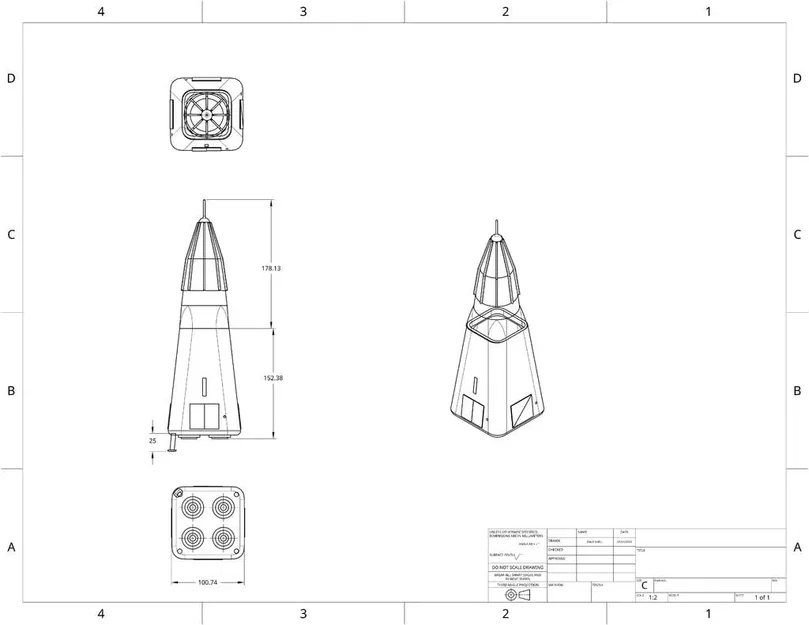 Mô hình nguyên mẫu Delta Clipper DC-X SSTO với thiết kế tách rời - Image 9