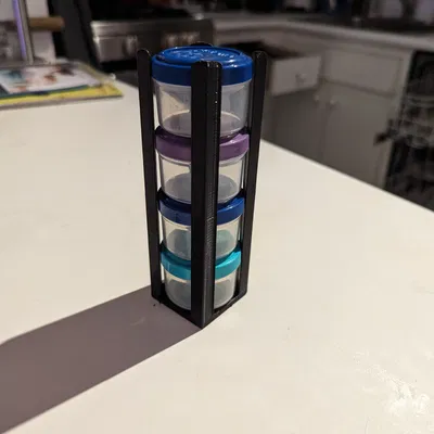 Giá đỡ cho hộp đựng nước sốt salad nhỏ