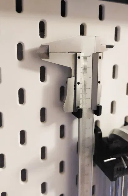 Giá đỡ thước kẹp cho ikea skadis - Image 2